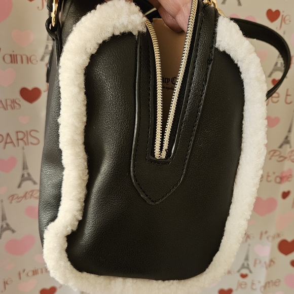 Juicy Couture Licorice Shear Genius Satchel - Picture 6 of 8